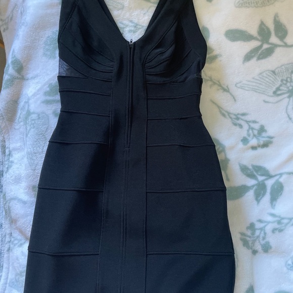 Tadashi, small size, black, casual dress - Picture 3 of 3